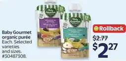 Walmart Baby Gourmet organic purée offer