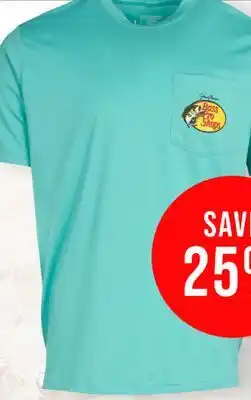 Cabela's WOODCUT LOGO SHORT-SLEEVE POCKET T-SHIRT offer