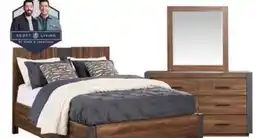 The Brick Brianna 3-Piece Full/Queen Comforter Set - Dark grey offer