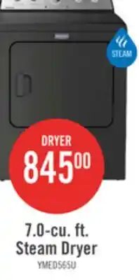 The Brick Maytag 7.0 Cu. Ft. Pet Pro Electric Dryer - Volcano Black - YMED5605RU offer