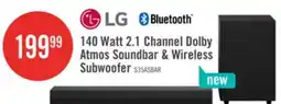 The Brick LG 2.1 CH Bluetooth Dolby Atmos Soundbar with Subwoofer (S35A.ACANLLK) offer
