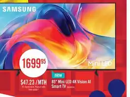 The Brick 85 Mini LED 4K Vision AI Smart TV offer