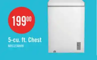 The Brick Midea 5 Cu. Ft. Convertible Chest Refrigerator-Freezer - MRC05M4CWW offer