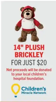 The Brick 14 PLUSH BRICKLEY offer