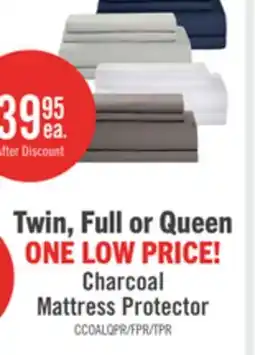 The Brick Masterguard Charcoal Tencel Queen Mattress Protector offer