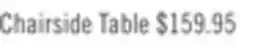 The Brick Dalton 18 Chairside Table with Glass Top – Black offer