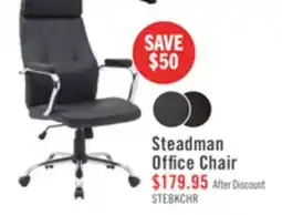 The Brick Steadman 24.4 Office Chair - Black offer