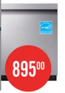 The Brick Samsung 24 46 dBA Smart Built-In Dishwasher with StormWash - Stainless Steel - DW80CG5450SRAA offer