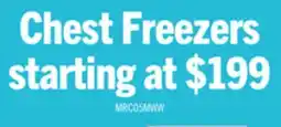 The Brick Midea 5 Cu. Ft. Convertible Chest Refrigerator-Freezer - MRC05M4CWW offer