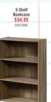 The Brick Grady 24.5 3-Shelf Bookcase - Summer Oak offer