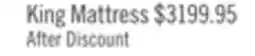 The Brick Stearns & Foster Swansea Luxury Euro Pillowtop King Mattress Set offer