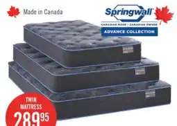 The Brick Springwall Advance Ultra Tight Top Firm Twin Mattress offer