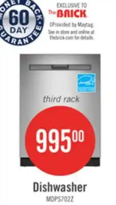The Brick Maytag 24 47 dBA Built-In Dishwasher – Fingerprint Resistant Stainless Steel - MDPS7024SZ offer