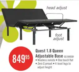 The Brick Quest 1.8 Queen Adjustable Base offer