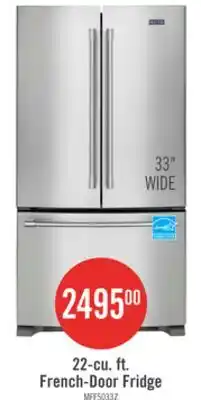 The Brick 22-cu. ft. French-Door Fridge offer