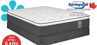 The Brick Springwall Encore Atmosphere Pillowtop Medium Queen Mattress offer