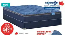 The Brick Springwall Milano Eurotop Medium Queen Mattress offer