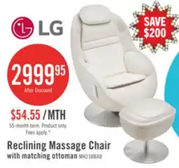 The Brick Reclining Massage Chair offer