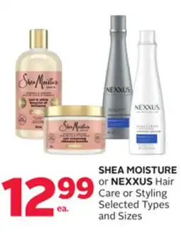 Rexall SHEA MOISTURE or NEXXUS Hair Care or Styling offer