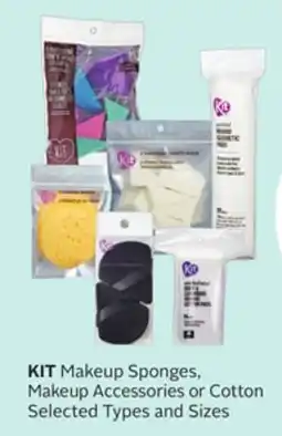 Rexall KIT Makeup Sponges, Makeup Accessories or Cotton offer
