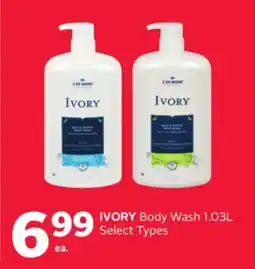 Rexall IVORY Body Wash offer