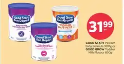 Rexall GOOD START Powder Baby Formula 900g or GOOD GROW Toddler Milk Flavour 850g offer