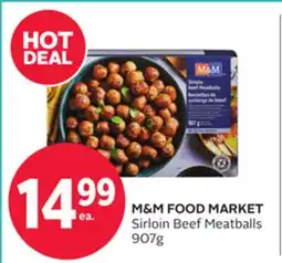 Rexall M&M FOOD MARKET Sirloin Beef Meatballs offer