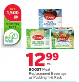Rexall BOOST Meal Replacement Beverage or Pudding offer