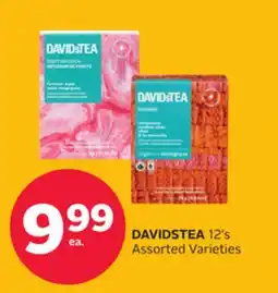 Rexall DAVIDSTEA 12's offer