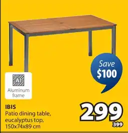JYSK IBIS Patio dining table offer
