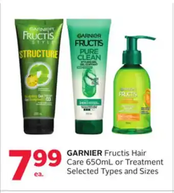 Rexall GARNIER Fructis Hair Care offer