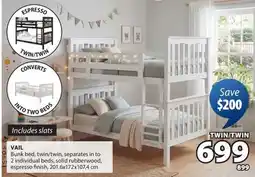 JYSK VAIL Bunk bed offer