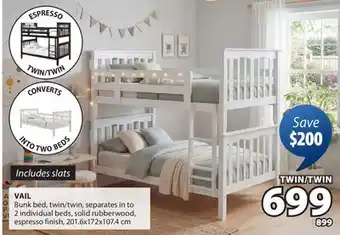 JYSK VAIL Bunk bed offer