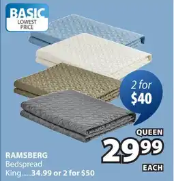 JYSK RAMSBERG Bedspread offer