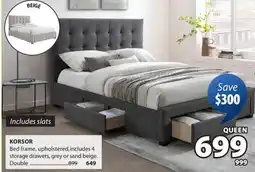 JYSK KORSOR Bed frame offer