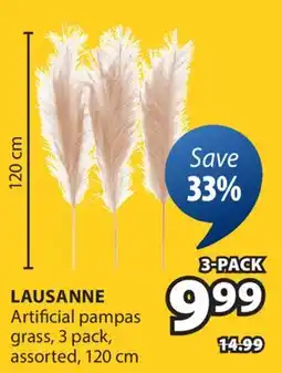JYSK LAUSANNE Artificial pampas grass offer