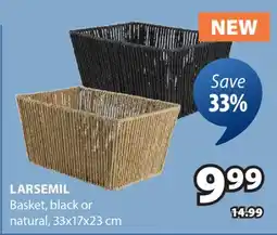 JYSK LARSEMIL Basket offer