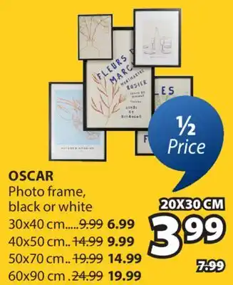 JYSK OSCAR Photo frame offer