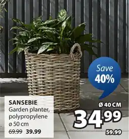 JYSK SANSEBIE Garden planter, polypropylene offer