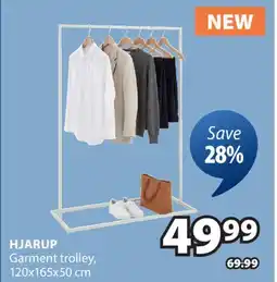 JYSK HJARUP Garment trolley offer