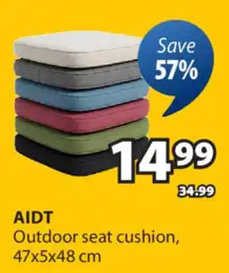 JYSK AIDT Outdoor seat cushion offer