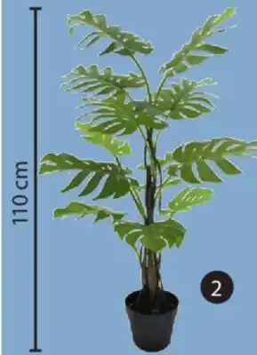 JYSK GULLEIF Artificial monstera plant offer