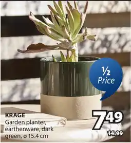 JYSK KRAGE Garden planter earthenware offer