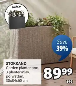 JYSK STOKKAND Garden planter box offer
