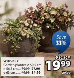 JYSK WHISKEY Garden planter offer