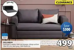 JYSK SKILLEBEKK Sofa bed offer