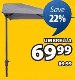 JYSK KOLDING Half market umbrella offer