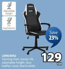 JYSK LERBJERG Gaming chair offer