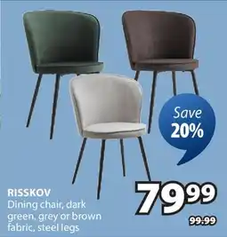 JYSK RISSKOV Dining chair offer