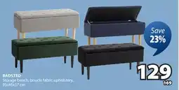 JYSK BADSTED Storage bench offer